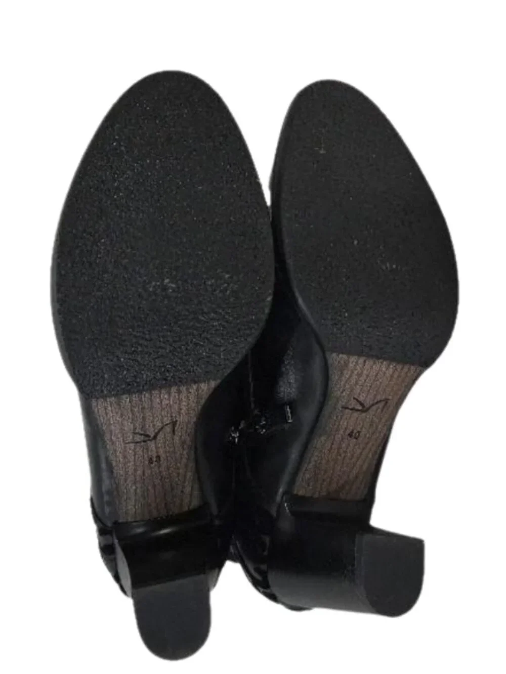 Embassy London Velvet Flocked Lace-Up Ankle Boots EU 40 / US 9 Dark Romantic - Picture 6 of 7